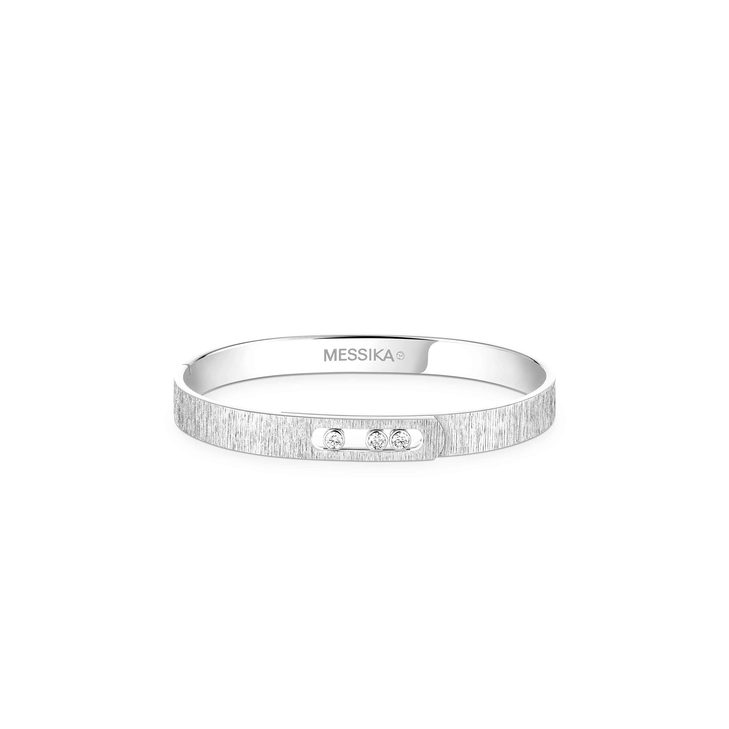 MESSIKA MOVE NOA CISELÉ BANGLE 14481-WG MESSIKA MOVE NOA CISELÉ BANGLE 14481-WG